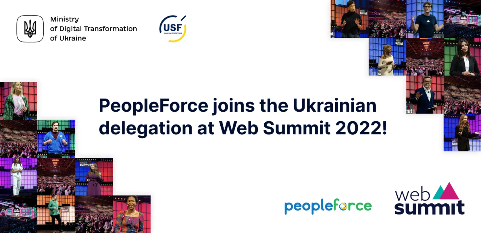 PeopleForce joins the Ukrainian delegation at Web Summit 2022